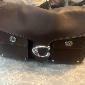 Coach maple cargo western Turn lock soft tabby